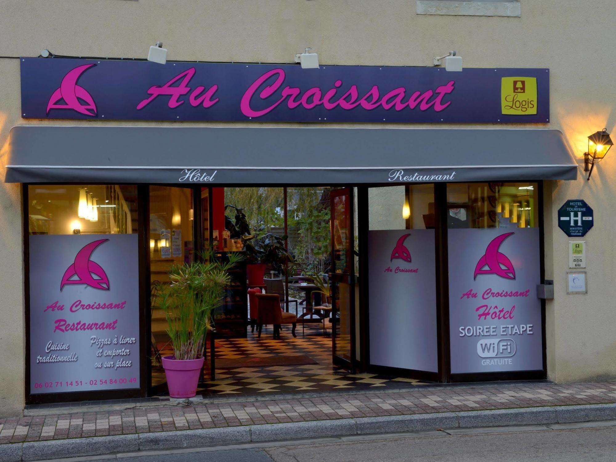 Logis Hotel Au Croissant Buzançais Exterior foto